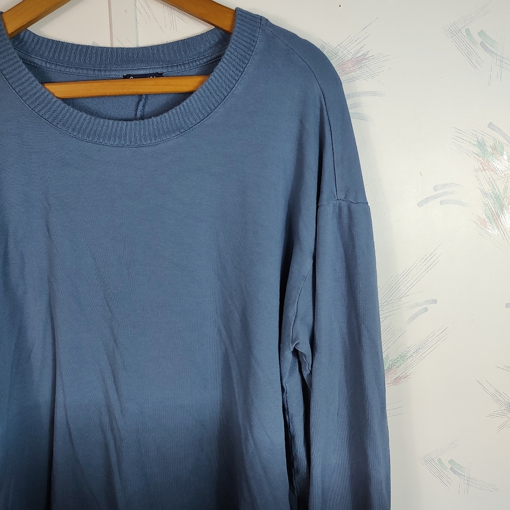 Splendid Blue Ombre Sweatshirt XL - Picture 2 of 9